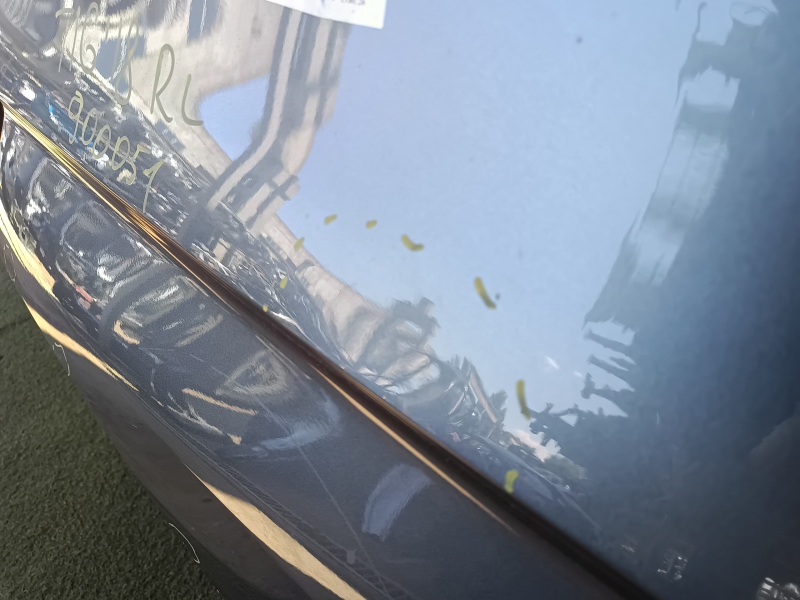 Quarter wing rear left VW Tiguan 18-24 long graphite, sawed off, with central pillar, dents, bumps