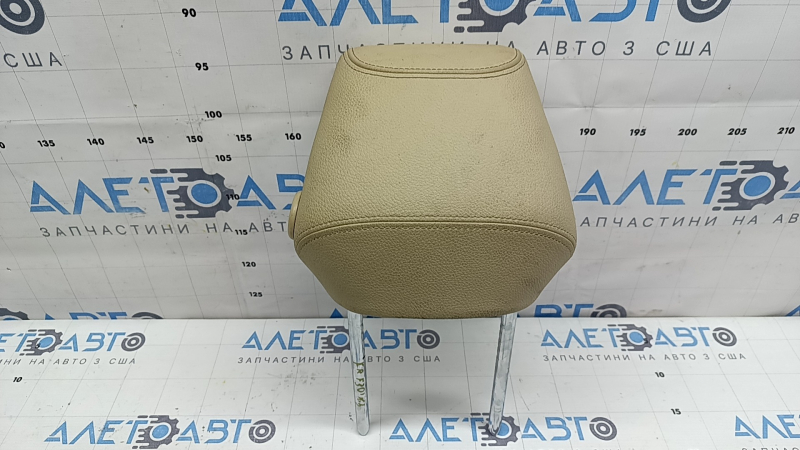 Front right headrest for BMW 3 Series F30 4D 12-18, beige leather, dry-cleanable
