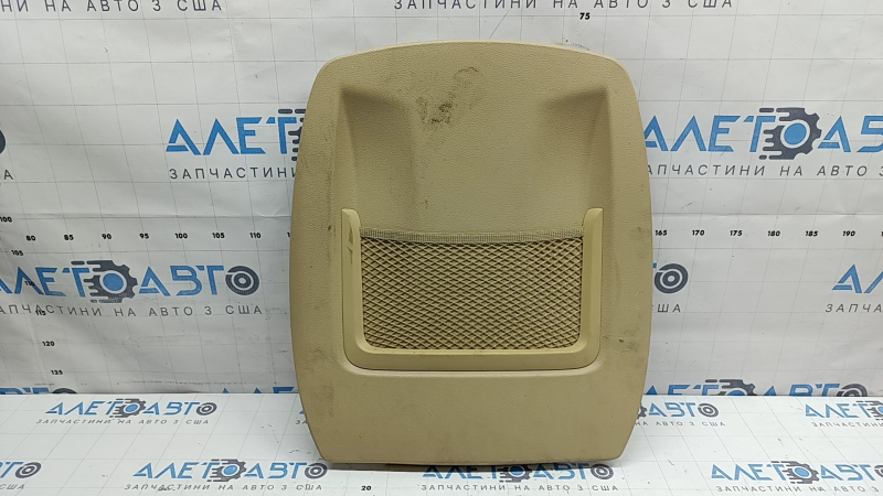 Rear driver's seat cover for BMW 3 F30 12-18 beige, dry-cleanable