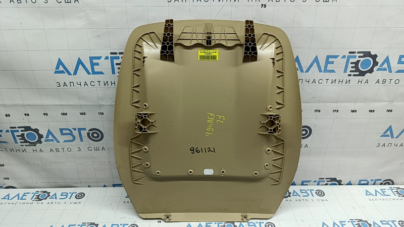 Rear driver's seat cover for BMW 3 F30 12-18 beige, dry-cleanable
