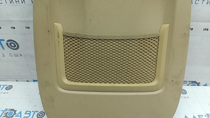 Rear driver's seat cover for BMW 3 F30 12-18 beige, dry-cleanable