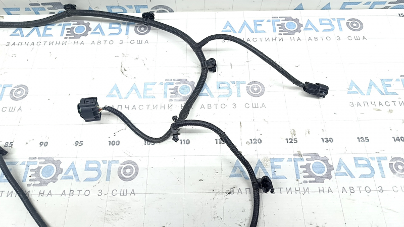 Hyundai Tucson 22-24 USA front bumper wiring for signals, ambient air temperature sensor, and Distronic