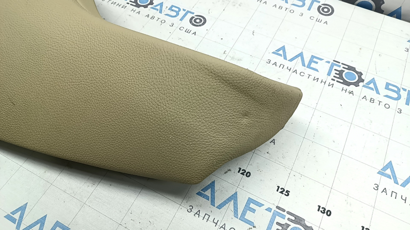 2nd row left side panel for BMW 3 F30 16-18, beige leather, Venetobeige, dry cleanable