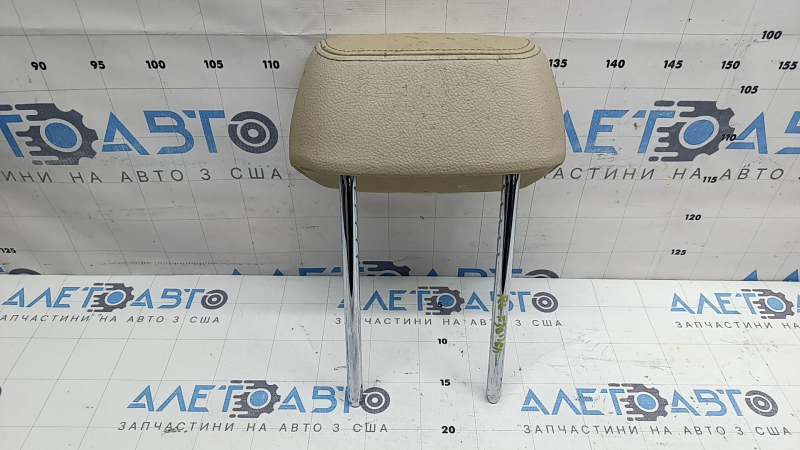 Headrest 2nd row right BMW 3 F30 4d 12-18 leather beige venetobeige, dry cleanable