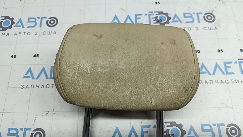 Headrest 2nd row right BMW 3 F30 4d 12-18 leather beige venetobeige, dry cleanable