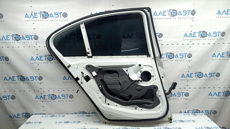 Rear left door assembly BMW 3 F30 12-18 white 300