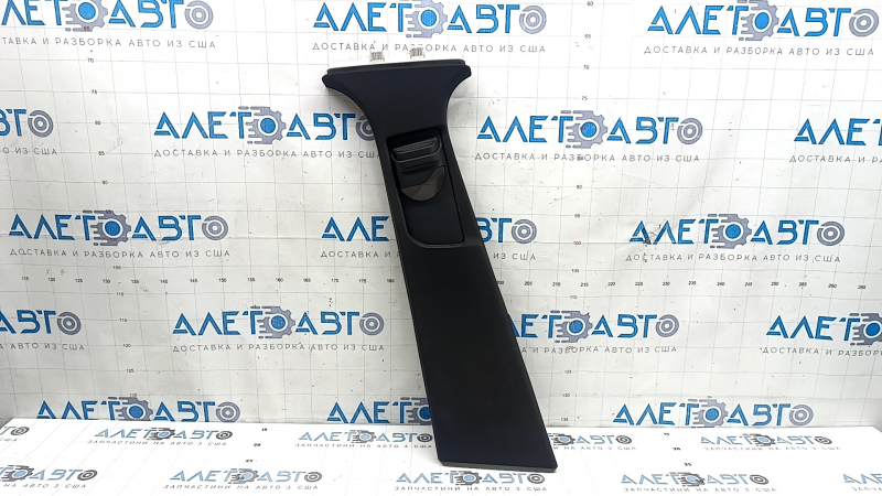 Mercedes GLC 16-22 center pillar trim, upper left belt, black, tears, needs cleaning