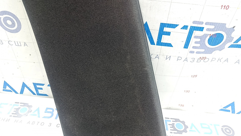 Mercedes GLC 16-22 center pillar trim, upper left belt, black, tears, needs cleaning
