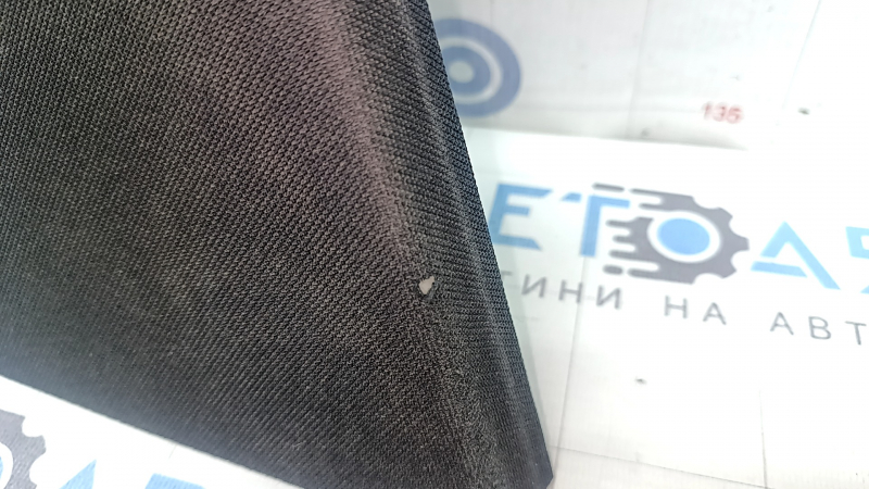 Mercedes GLC 16-22 center pillar trim, upper left belt, black, tears, needs cleaning