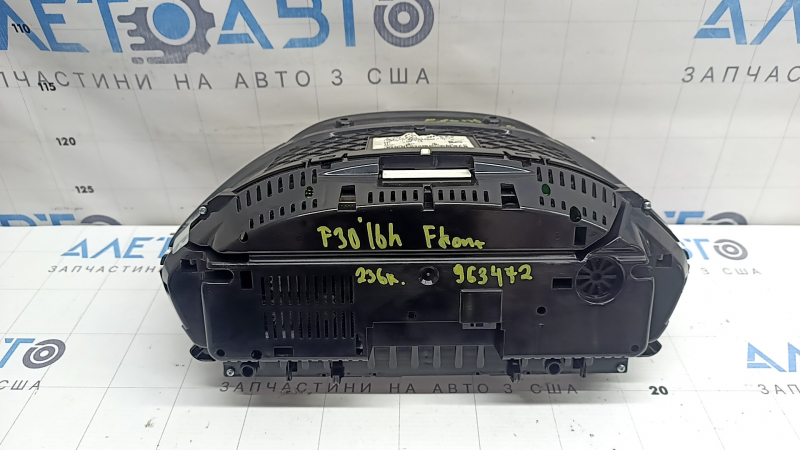 Instrument cluster BMW 3 F30 12-18 2.0 PHEV, without projection 236k, scratches