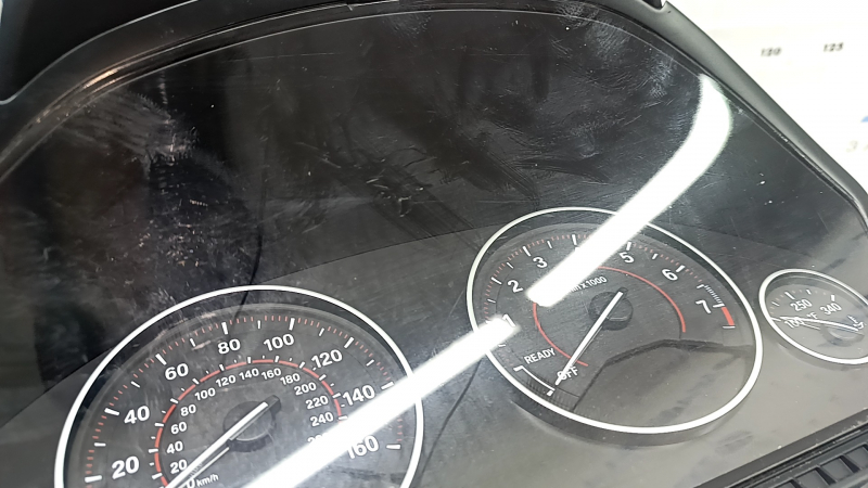 Instrument cluster BMW 3 F30 12-18 2.0 PHEV, without projection 236k, scratches