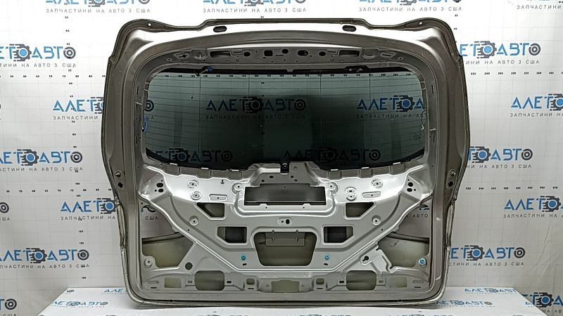 Mercedes GLC 20-22 bare trunk door with glass, tinted, silver 859, dents