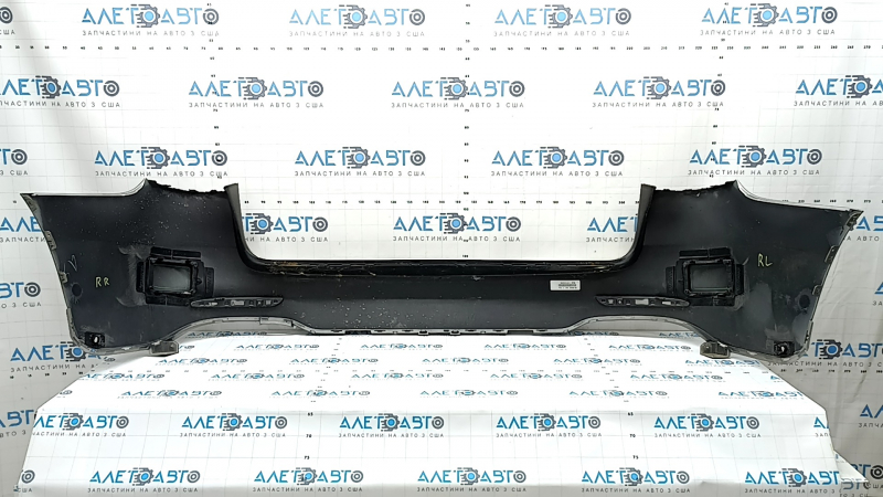 Rear bumper bare Mercedes GLC 300 20-22 with Park Assist, AMG pack, silver, scratches