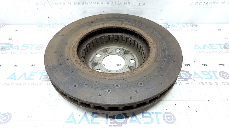 Front right brake disc Mercedes GLC 16-22 360/36mm with perforation, rusty