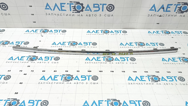 Mercedes GLC 300 20-22 chrome rear bumper molding, AMG pack, broken fasteners, scratches
