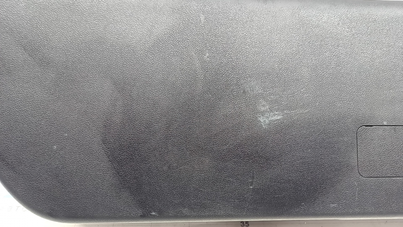 Lower trim of the trunk door of Toyota Prius 50 16-22 black, scratches, broken fasteners