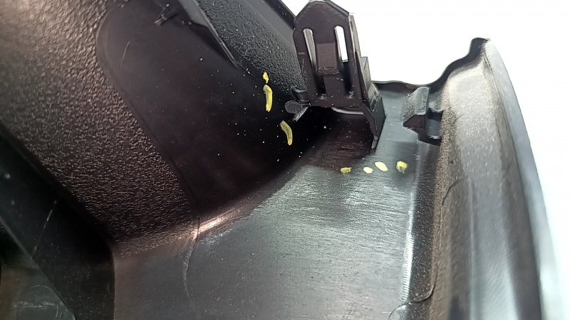 Lower trim of the trunk door of Toyota Prius 50 16-22 black, scratches, broken fasteners