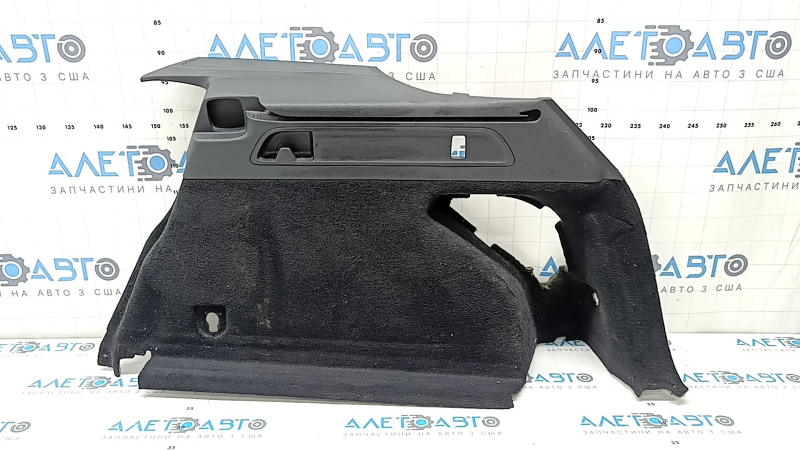 Right arch trim for Mercedes GLC 20-22 under electric door, black, without trim, dented guides, scratches, needs dry cleaning, missing fragment