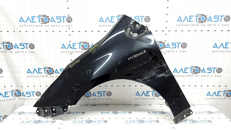 Front left fender Toyota Prius 50 16-22 black 218, dented, bumps