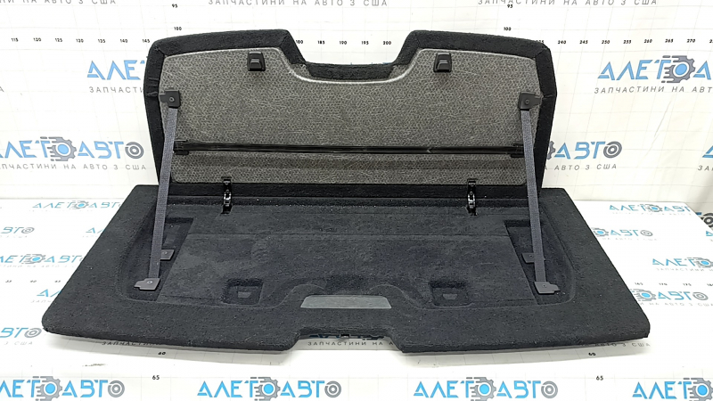 Volvo XC90 16-26 black rear trunk floor, for 3 rows, type 2, scratches on the handle