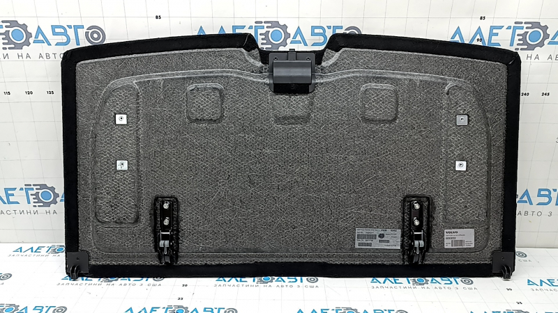 Volvo XC90 16-26 black rear trunk floor, for 3 rows, type 2, scratches on the handle