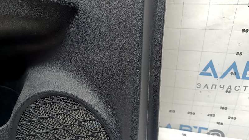 Door trim panel rear left Toyota Prius 50 16-22 black, black insert, armrest leather black, scratches
