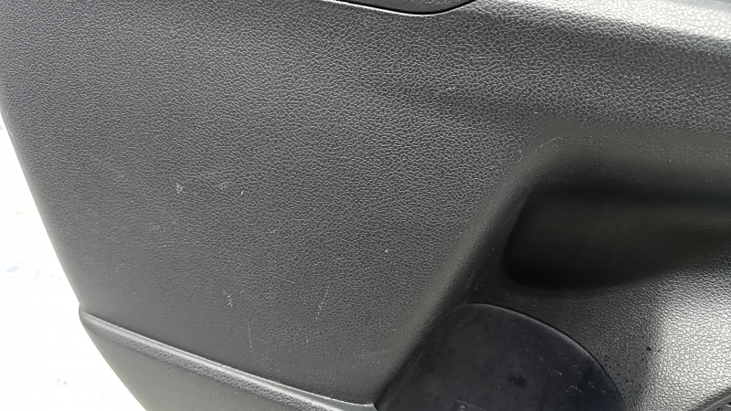 Door trim panel rear left Toyota Prius 50 16-22 black, black insert, armrest leather black, scratches