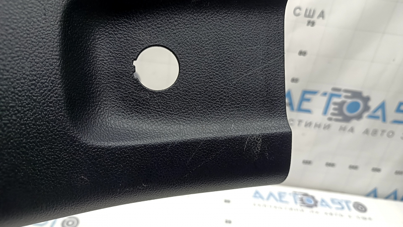 Rear center console trim for Toyota Prius 50 16-18 black, scratches