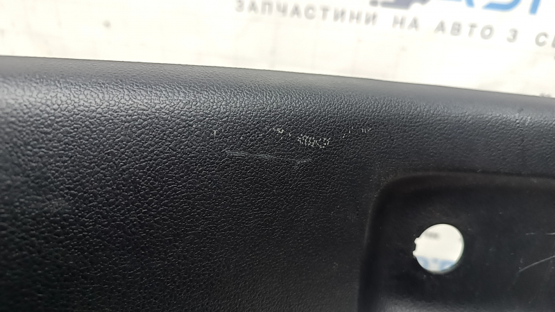 Rear center console trim for Toyota Prius 50 16-18 black, scratches