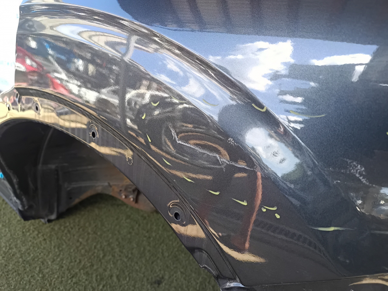 Mitsubishi Outlander 22-26 rear left quarter wing, sawn off, with central pillar, graphite, dent