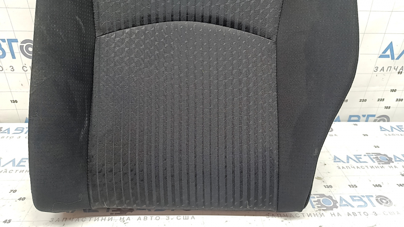 Rear seat backrest, 2nd row, left, Toyota Prius 50 16-18, black fabric, dry cleanable