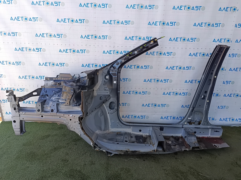 Mitsubishi Outlander 22-26 front right quarter panel with eyepiece, sawn off, with central pillar, graphite