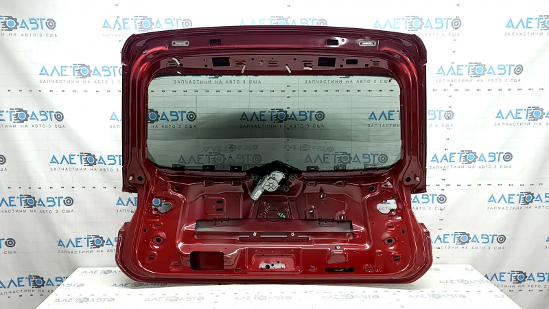 Naked trunk door with glass VW Tiguan 18-24 red LA3Q, with wiper arm and trapezoid, pokes
