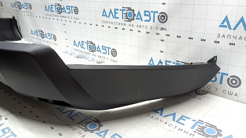 Bare rear bumper Nissan Rogue 24-26 S, SV, broken fasteners, bent fastener, scratches