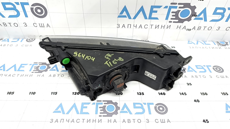 Right fog light for VW Tiguan 18-22, polished