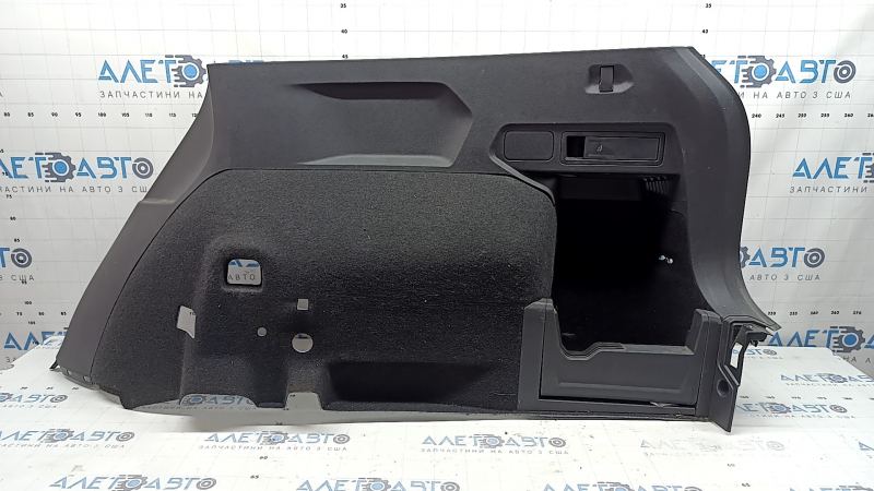 Right arch trim for VW Tiguan 18-24, black, under 2 rows, scratches