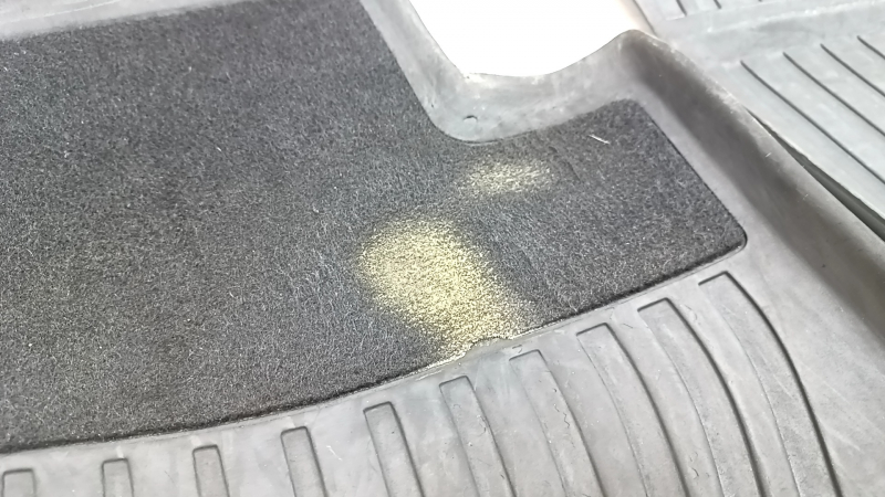Set of interior mats, rubber, Volvo XC90 16-23 for 3rd row, tear, scratches, scuffs