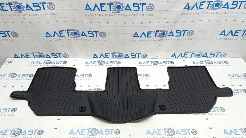 Set of interior mats, rubber, Volvo XC90 16-23 for 3rd row, tear, scratches, scuffs