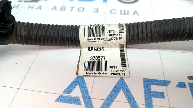 Chevrolet Volt 16 rear bumper wiring for parking sensors, BSM, and rearview camera