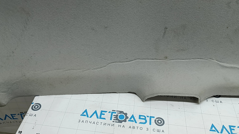 Toyota Prius V 12-16 gray headliner, no sunroof, creases, needs dry cleaning, tears, torn foam