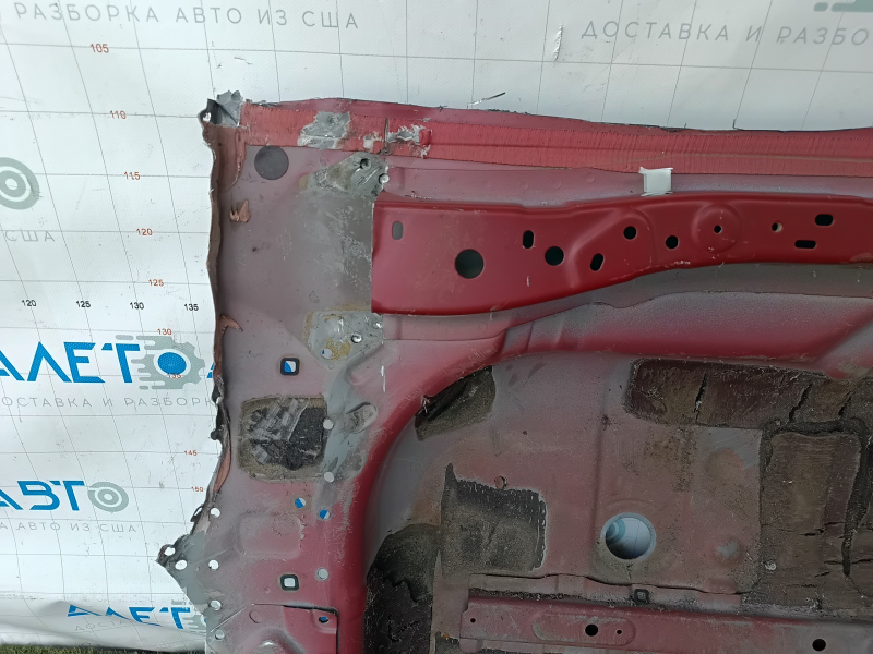 Lexus NX200t NX300 NX300h trunk trough 15-21 drilled, red