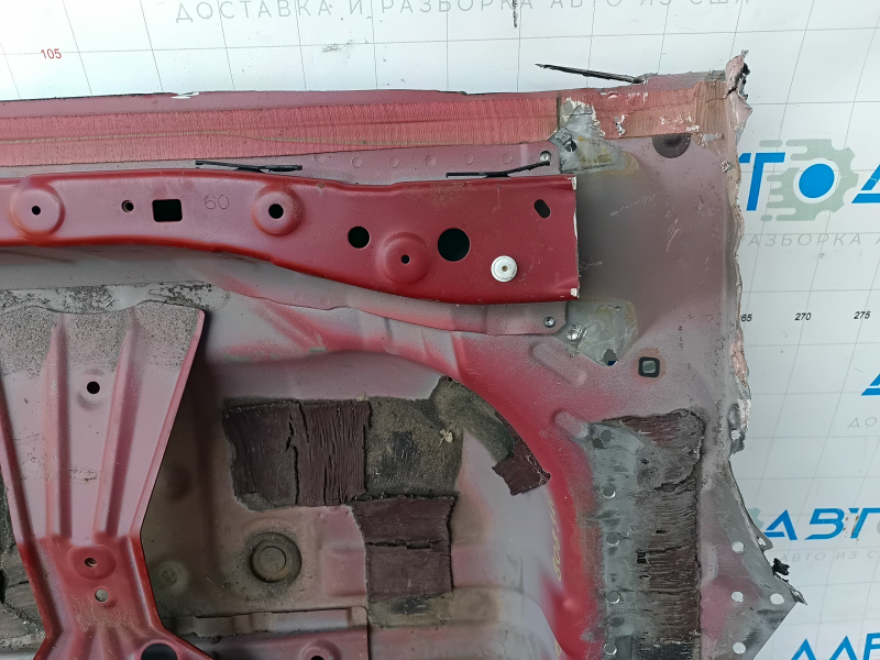Lexus NX200t NX300 NX300h trunk trough 15-21 drilled, red