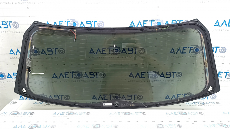Rear window of the Audi Q3 83A 19-25 trunk lid, tinted, scratched, heated, contact unsoldered