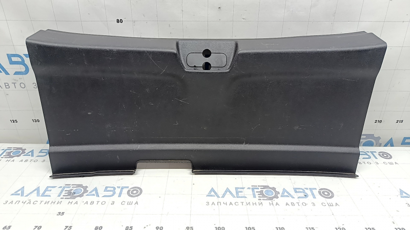Chevrolet Volt 16 trunk opening trim - black, scratches, crack in mount