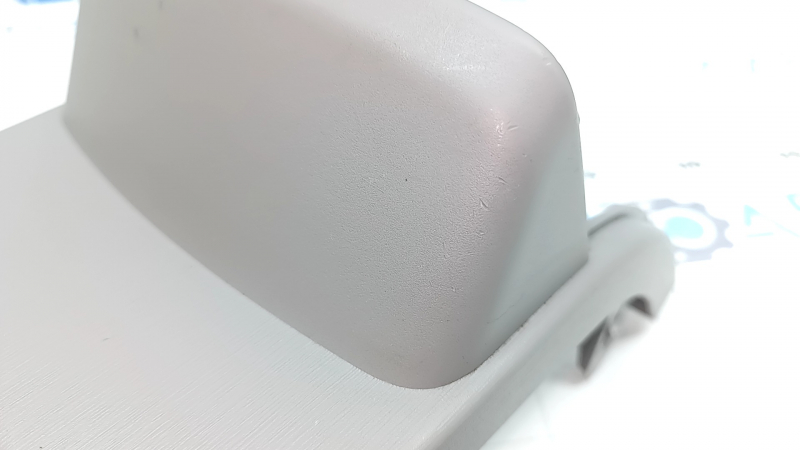 Front center console trim for Toyota Prius V 15-17, gray, without cup holder, scratches