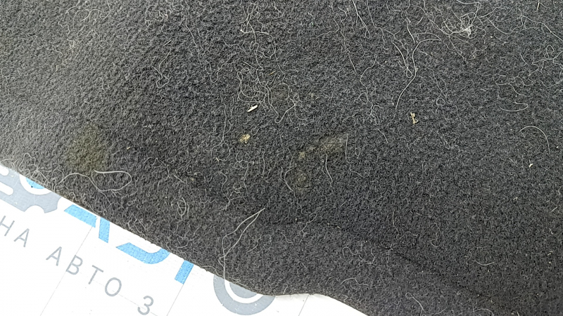 Rear fabric floor mat for Toyota Prius V 12-17 black, for cleaning