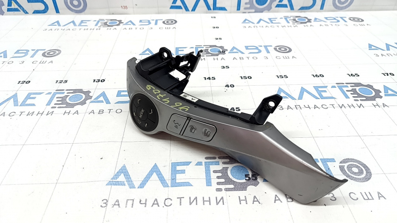 Left steering wheel control buttons for Toyota Prius V 15-17 voice recognition, scratches