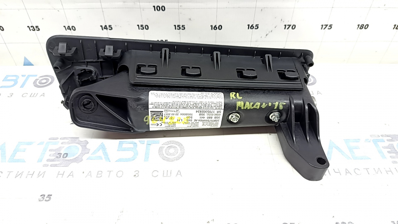 Rear left seat airbag for Porsche Macan 15-18, black, scratched