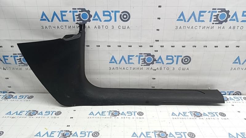 Front right door sill trim for Porsche Macan 15-18, black, no chrome insert, scratches, dry-cleanable