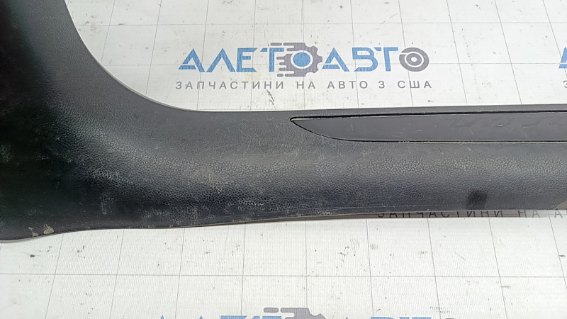 Front right door sill trim for Porsche Macan 15-18, black, no chrome insert, scratches, dry-cleanable